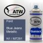 Preview: Ford, Blue Jeans Metallic, N1 / M7291: 400ml Sprühdose, von ATW Autoteile West.